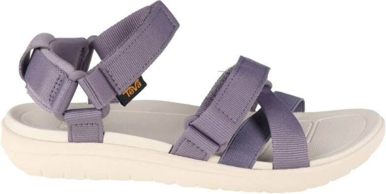 Teva Flat Sandals Purple Dames