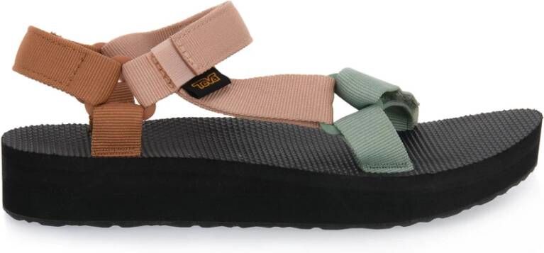 Teva Verstelbare Band Sandaal met Snel Drogende Structuur Multicolor Dames - Foto 12