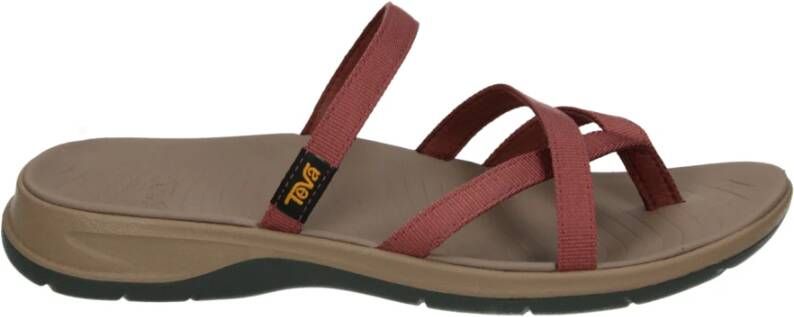 Teva TIRRATRAVELER FLIP W Dames slippers Bruin