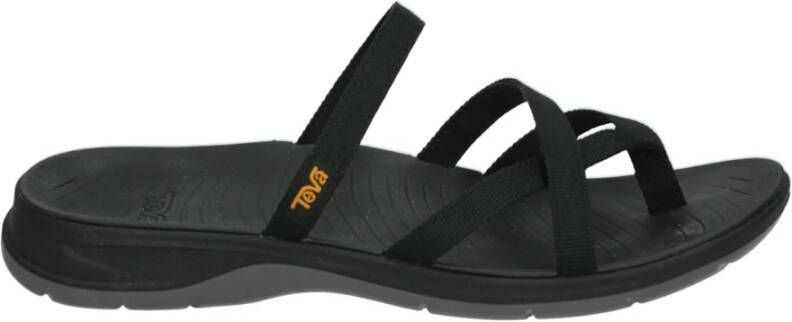 Teva Sportieve Slippers Zwart