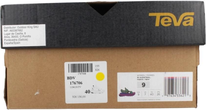 Teva Riderunner Sandalen Groen Roze Vrouw - Foto 3