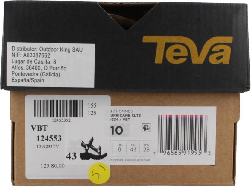 Teva Sandalen Hurricane XLT2 1019234-VBT Blauw - Foto 5