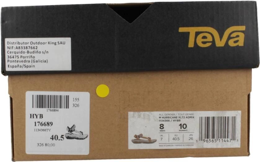 Teva Premium Leren Hurricane Xlt2 Herensandaal Brown Heren - Foto 4