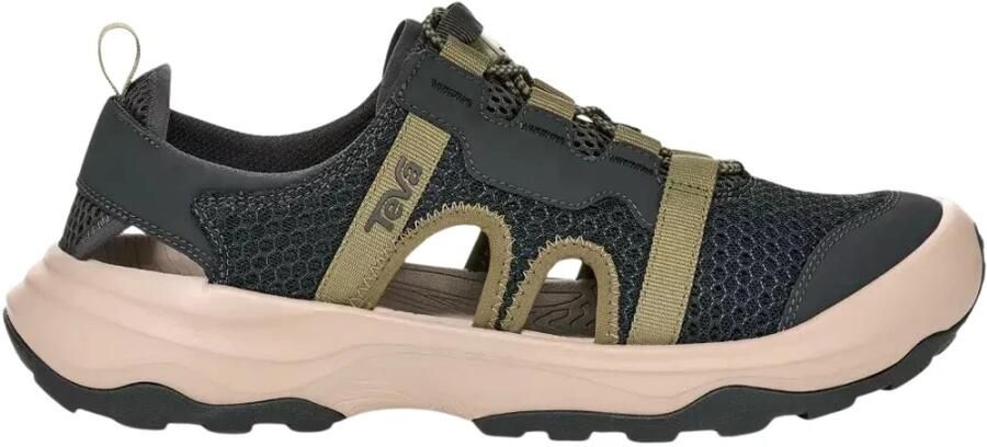 Teva Groene herensandaal voor wandelen
