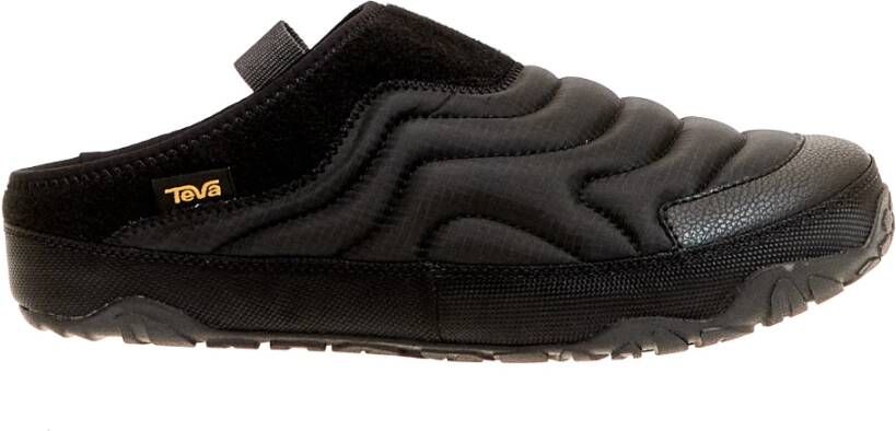 Teva Zwarte Terrain Tessuto Slipper Zwart Heren