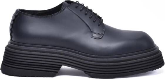 THE Antipode Rubberen veterschoenen met plateauzool
