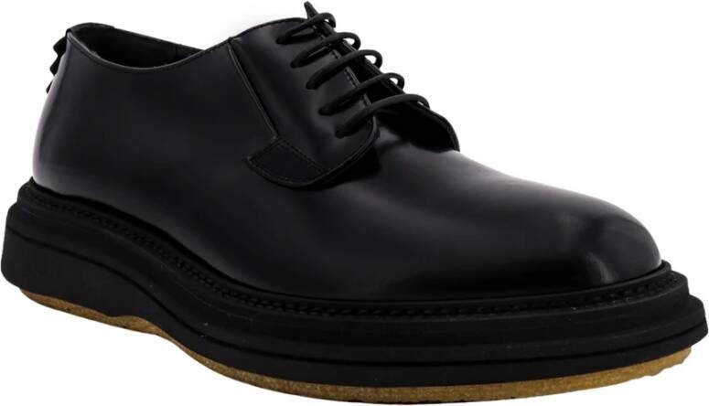 THE Antipode Laced Shoes Black Heren