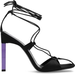 The Attico Adele sandalen met hak Zwart Dames