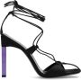 The Attico Adele sandalen met hak Zwart Dames - Thumbnail 1