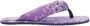 The Attico Bandana Bedrukte Platte Teenslippers - Thumbnail 1