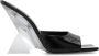 The Attico Zwarte Patentleren Kristal Wig Sandalen Black Dames - Thumbnail 1