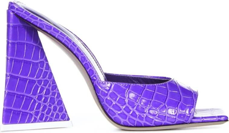 The Attico Dames schoenen sandalen paars aw22 Paars Dames