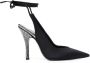 The Attico Verhoog je stijl met Venus 110mm Tie-Ankle Pumps Black Dames - Thumbnail 1