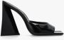 The Attico Zwarte Leren Sandalen met Piramidehak Black Dames - Thumbnail 1
