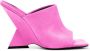 The Attico Fluo Roze Suède Sleehak Muiltje - Thumbnail 1