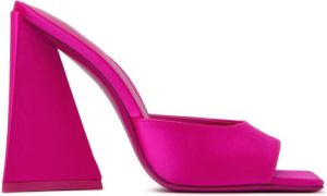 The Attico Fuchsia Kalfsleren Devon Muiltjes Roze Dames