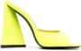 The Attico Gele platte schoenen met piramidehak Yellow Dames - Thumbnail 1