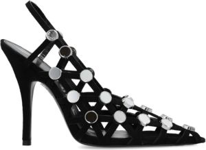 The Attico Grid pumps Zwart Dames