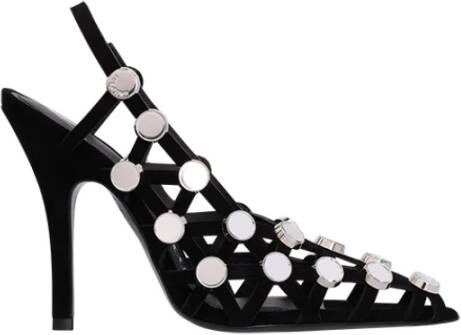 The Attico Grid Slingback Schoenen