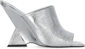The Attico Heeled Mules Grijs Dames