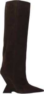 The Attico High Boots Bruin Dames