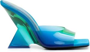 The Attico High Heel Sandals Blauw Dames