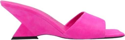 The Attico High Heel Sandals Roze Dames