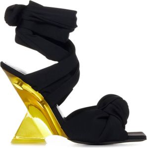 The Attico High Heel Sandals Zwart Dames