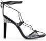 The Attico Kristalversierde Vetersandalen - Thumbnail 1
