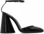 The Attico Hoge hakken slingback luz 105mm black in zwart - Thumbnail 1