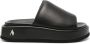 The Attico Mia Leren Flatform Sandalen - Thumbnail 1
