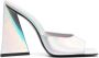 The Attico Slippers & Mules Devon 115Mm Mule in zilver - Thumbnail 1