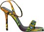 The Attico Multicolor Leren Stiletto Hakken Sandalen - Thumbnail 1