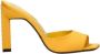 The Attico Oranje Satijnen Hoge Hak Sandalen - Thumbnail 1