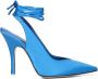 The Attico 014 Turquoise Venus Slingback Pumps Blue Dames - Thumbnail 10