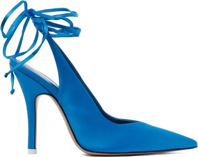 The Attico 014 Turquoise Venus Slingback Pumps Blue Dames - Foto 5