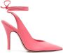 The Attico Hoge hakken venus slingback 115mm orange in roze - Thumbnail 1