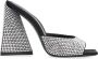 The Attico Rhinestone Square Toe Polyester Muiltjes - Thumbnail 1