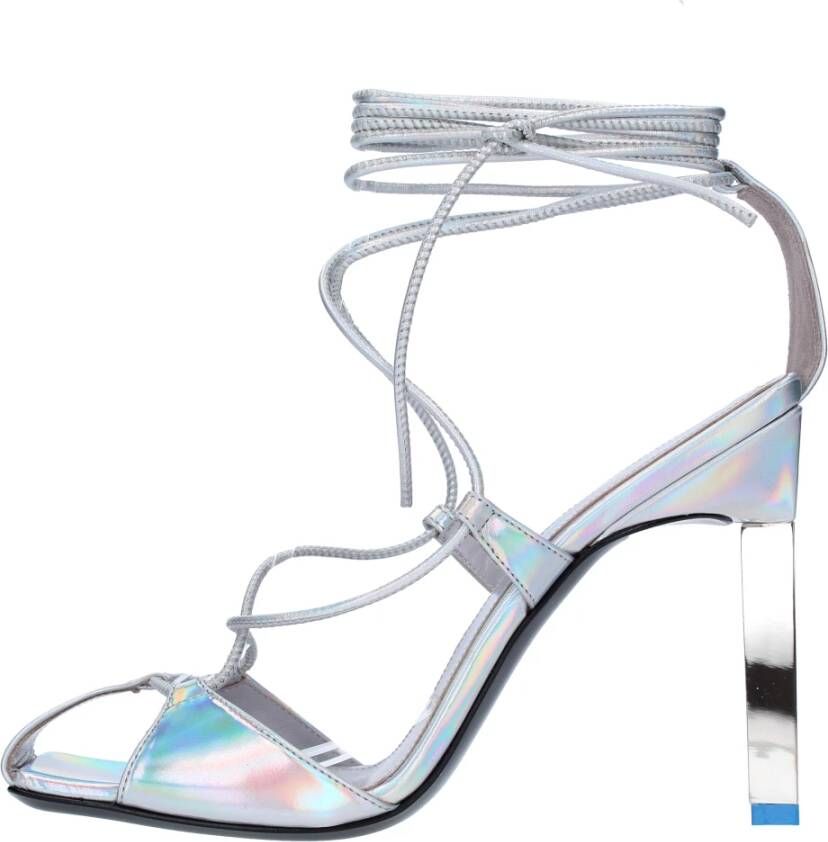 The Attico Sandalen met hoge hak en veters