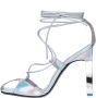The Attico Adele Veterschoen met 105mm Hak Gray Dames - Thumbnail 7