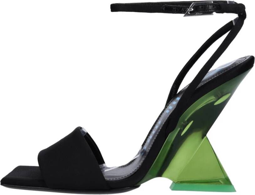 The Attico Sandalen Zwart