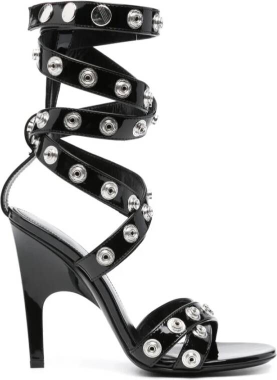 The Attico Sandals Black Dames