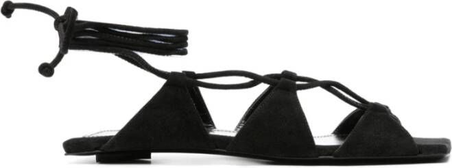 The Attico Sandals Black Dames