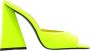The Attico Gele platte schoenen met piramidehak Yellow Dames - Thumbnail 1