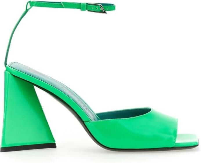 The Attico Schoenen Groen Dames