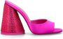 The Attico Luz Satin Mule Upgrade je schoenencollectie Pink Dames - Thumbnail 1