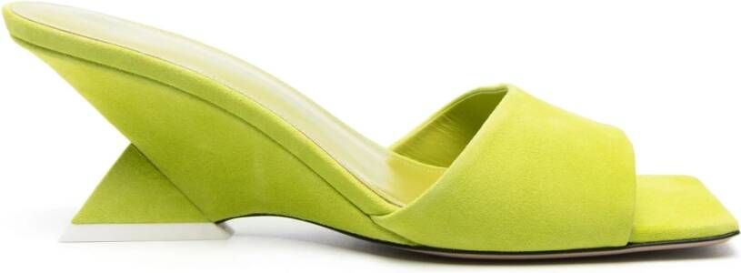 The Attico Shoes Green Dames
