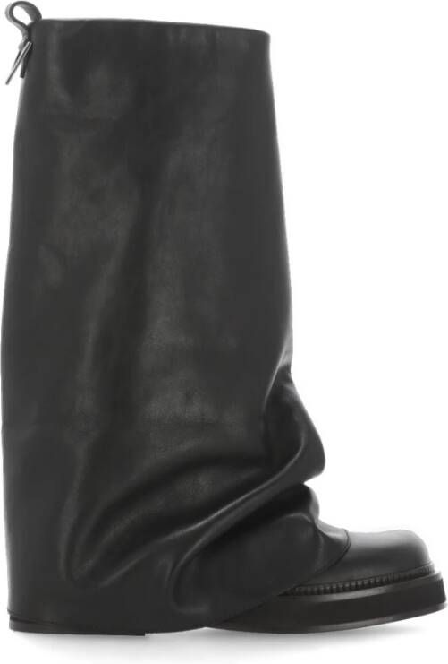 The Attico Square Toe Draping Laarzen