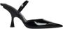 The Attico Ester Slingback Patent Leren Schoenen Black Dames - Thumbnail 11