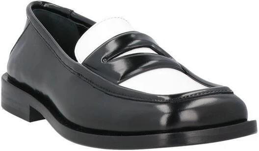 The Attico Leren schoenen Amanda Black Dames